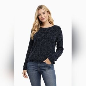 Aeropostale Charcoal Textured Sweater